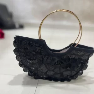 KHARIDLE Midnight Crescent Clutch
