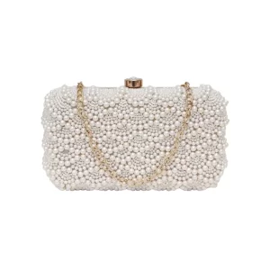 KHARIDLE Royal Grace Pearl Sling Bag