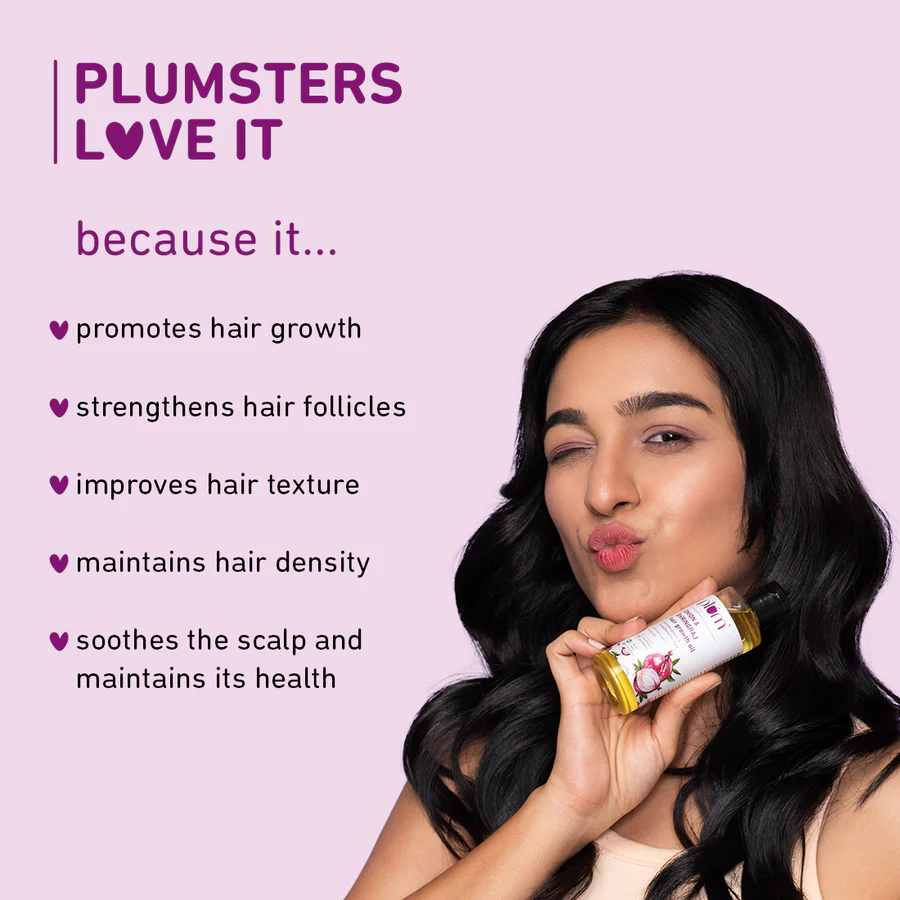Plum Onion & Bhringraj Hair Growth Oil - Image 2