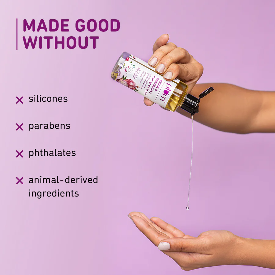 Plum Onion & Bhringraj Hair Growth Oil - Image 6