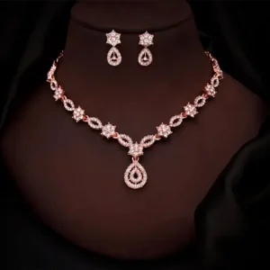 Starlit Charm American Diamond Set