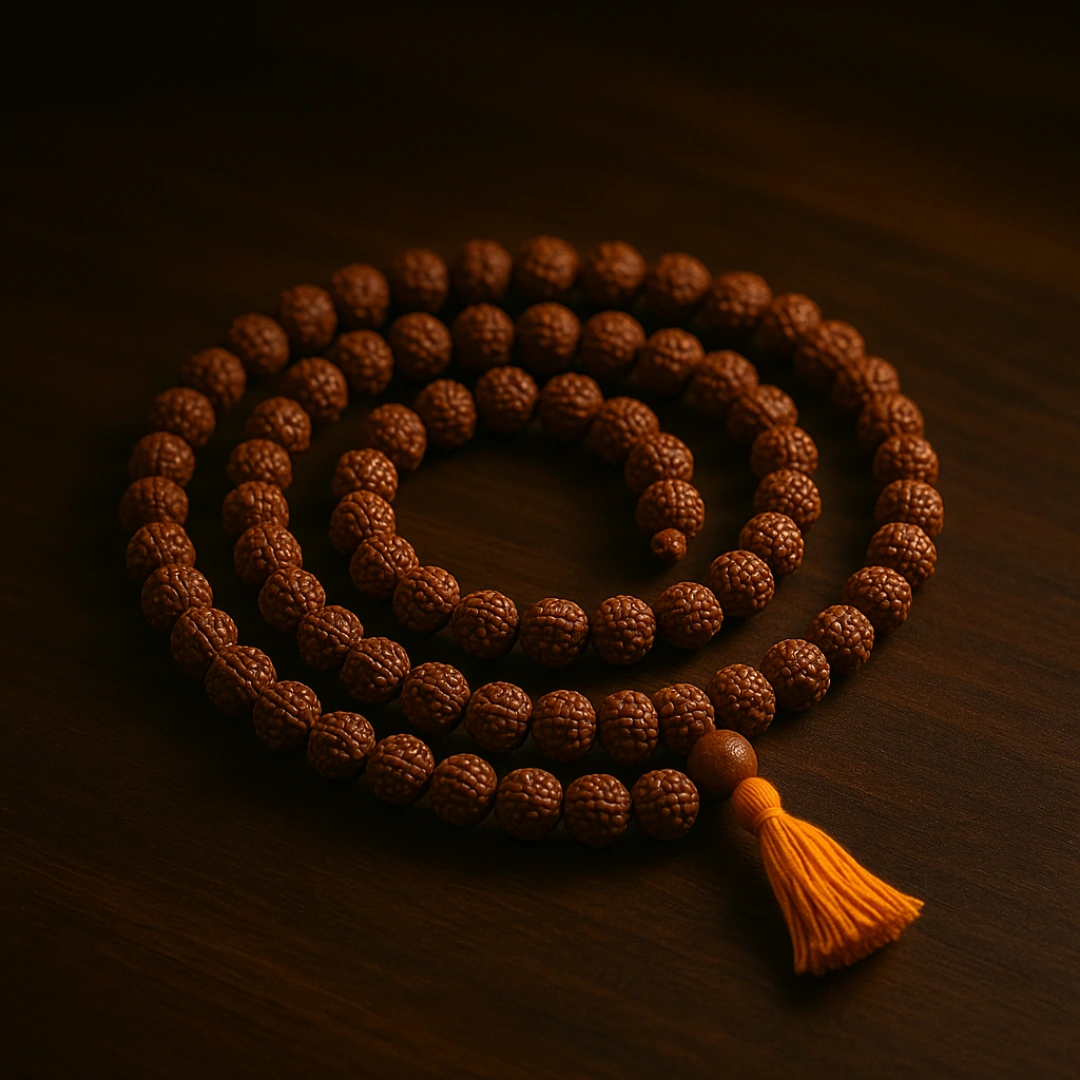 Original Nepali 5 Mukhi Rudraksha Mala – Certified, Energized & Ideal for Jaap & Meditation - Image 7
