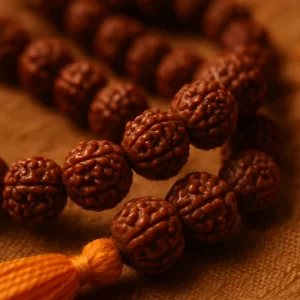 Original Nepali 5 Mukhi Rudraksha Mala – Certified, Energized & Ideal for Jaap & Meditation