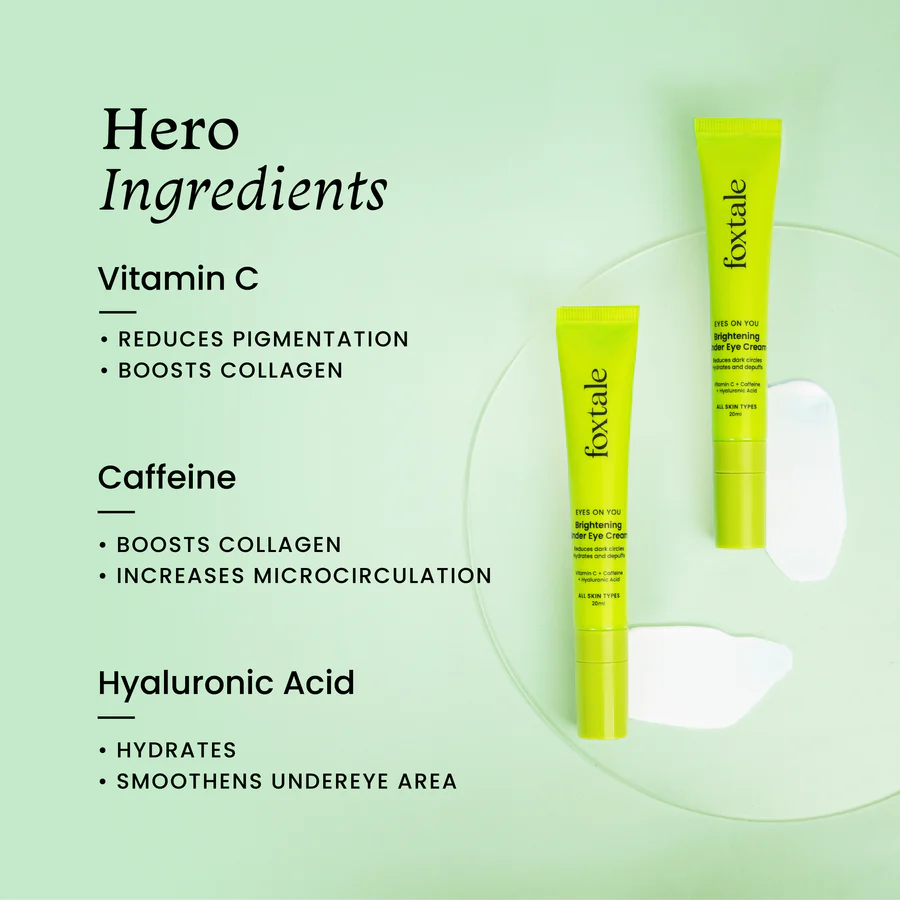 Foxtale Brightening Under Eye Cream - Image 3