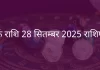 कर्क राशि 28 सितंबर 2025 राशिफल