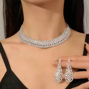 Elite Shine American Diamond Set